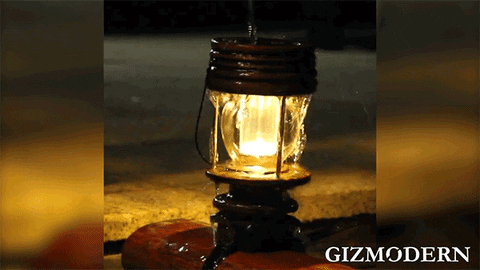 Light The Yard, No Electric No Wires — Solar Lantern