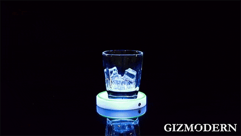 Light Your Glass, Light Your Life — LED Cup Coaster