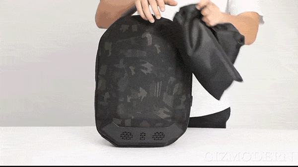 Most Functional Backpack: Bluetooth Speaker + Power Bank + Pressure Resistance + Large Capacity