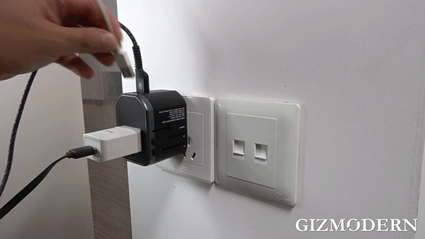 One-size-fits-all Travel Plug Adapter That Works in 150+ Countries