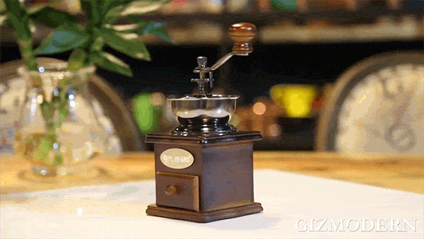 Preserve That Original Aroma with Wooden Vintage Coffee Grinder