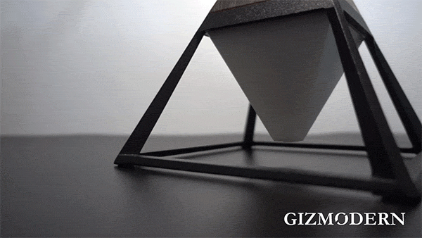 Pyramid-inspired USB Table Lamp to Enhance Your Interior – When Modern Convenience Meets Retro Chic