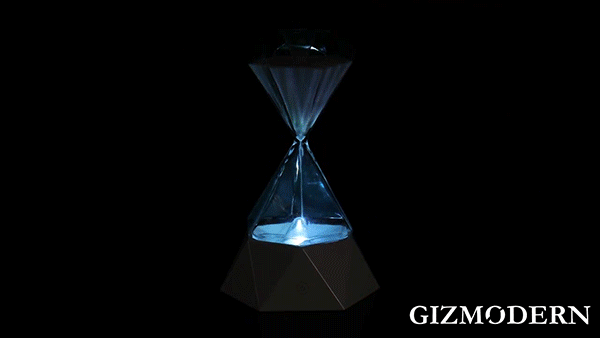 Rechargeable Hourglass Meditation Lamp to Give You A Truly Restful Night’s Sleep