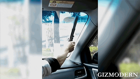 Retractable Car Windshield Shade: Fits Almost Every Car