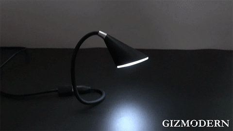 Simplify Your Desk Space with Spiral Bluetooth Speaker Lamp