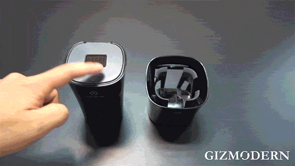 Solar-powered Smokeless Car Ashtray & Cup Holder – Perfect Addition to Your Car