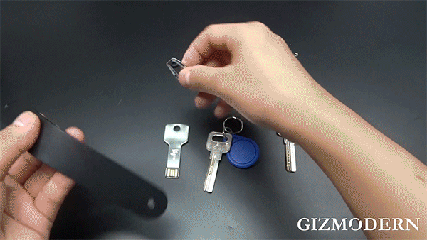 Tame Your Wild Keys with Genuine Leather Key Organizer That Hides USB Drive & Multi Tool