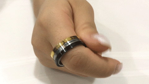 The Titanium Steel Multi-layer Rotating Ring – Stylish and A Little Fun