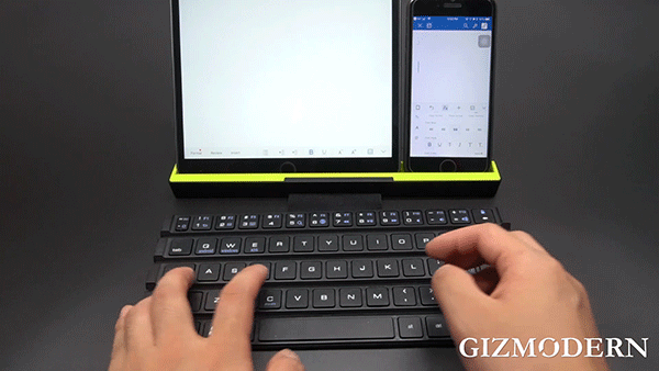 Type on the Go with Ultra Thin Universal Foldable Bluetooth Keyboard