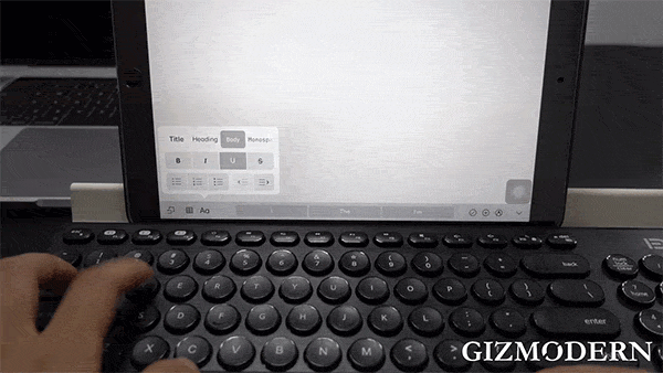 Universal Wireless Bluetooth Keyboard to Pair with All Your Devices