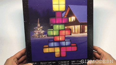 Upgraded Version Most Fun Tetris Stackable LED Lights