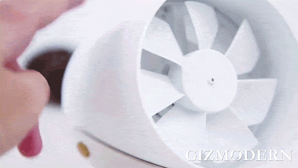 Whisper-quiet USB Powered Portable Fan – Touch to Enjoy Soft Breeze