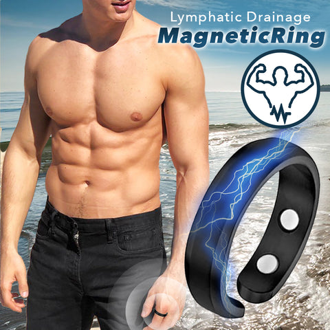 Men Lymphatic Drainage Therapeutic Magnetic Ring