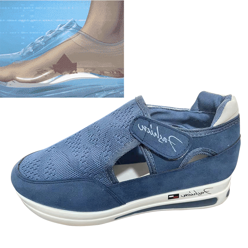 women's Flat Breathable Velcro Casual Mesh arch support Shoes