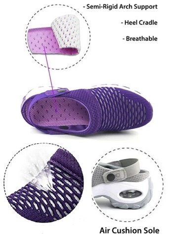 Air Cushion Slip-On Walking Shoes Orthopedic Diabetic Walking Shoes