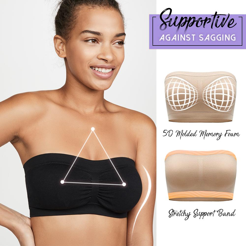 SUPPORTIVE BANDEAU BRA