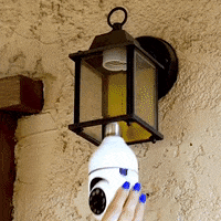 Wireless Light Bulb Security Camera