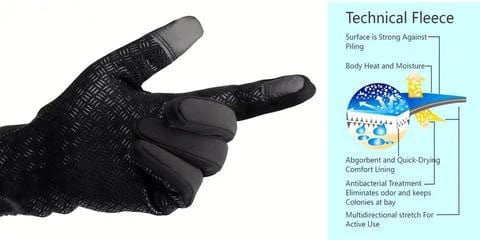 2023 Unisex Thermal Winter Gloves Touchscreen Warm, Cycling, Driving, Motorcycle