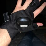LED Flashlight Waterproof Gloves - Practical Durable Fingerless Gloves