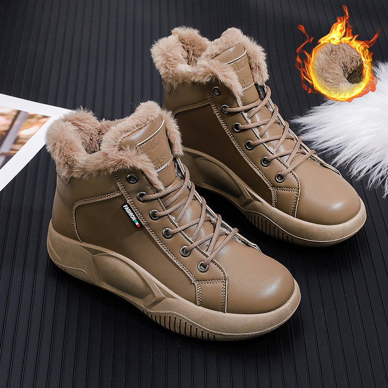Women's High Top Thick Sole Martin Boots