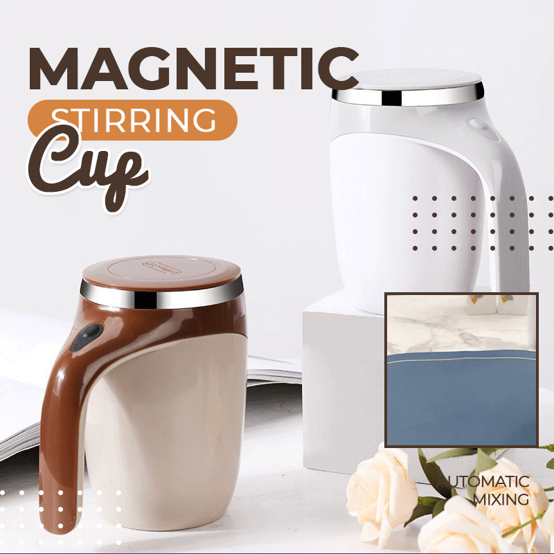 Magnetic Automatic Self-Stirring Coffee Mug