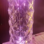 Rechargeable Crystal Table Lamp with Touch Control