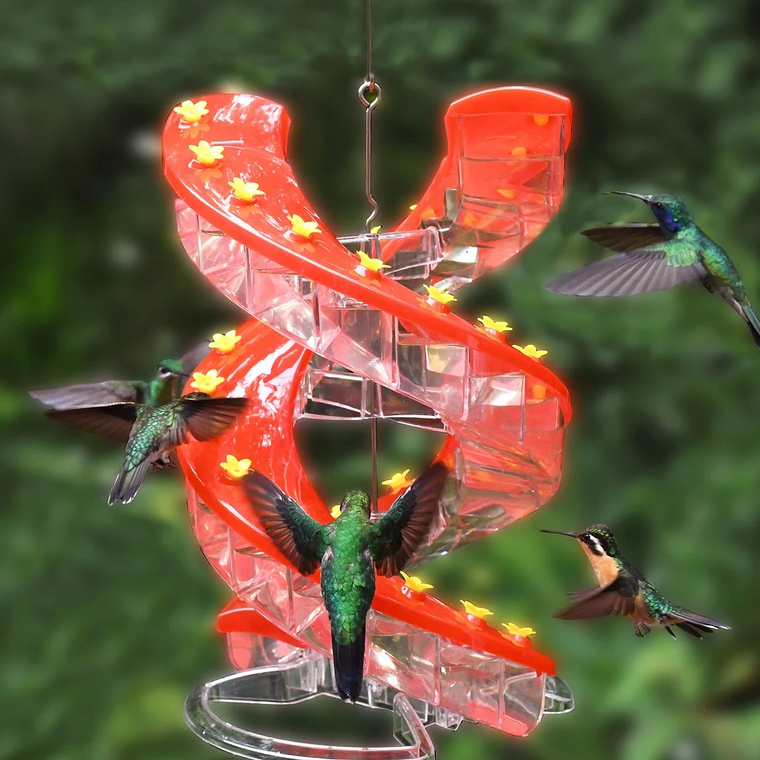 DNA Helix Hummingbird Feeder