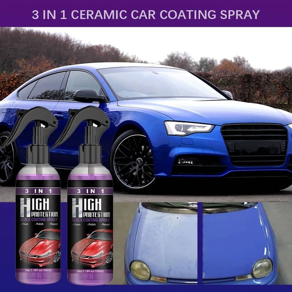 LAST DAY BUY 5 GET 5 FREE - 3 in 1 Ceramic Car Coating Spray