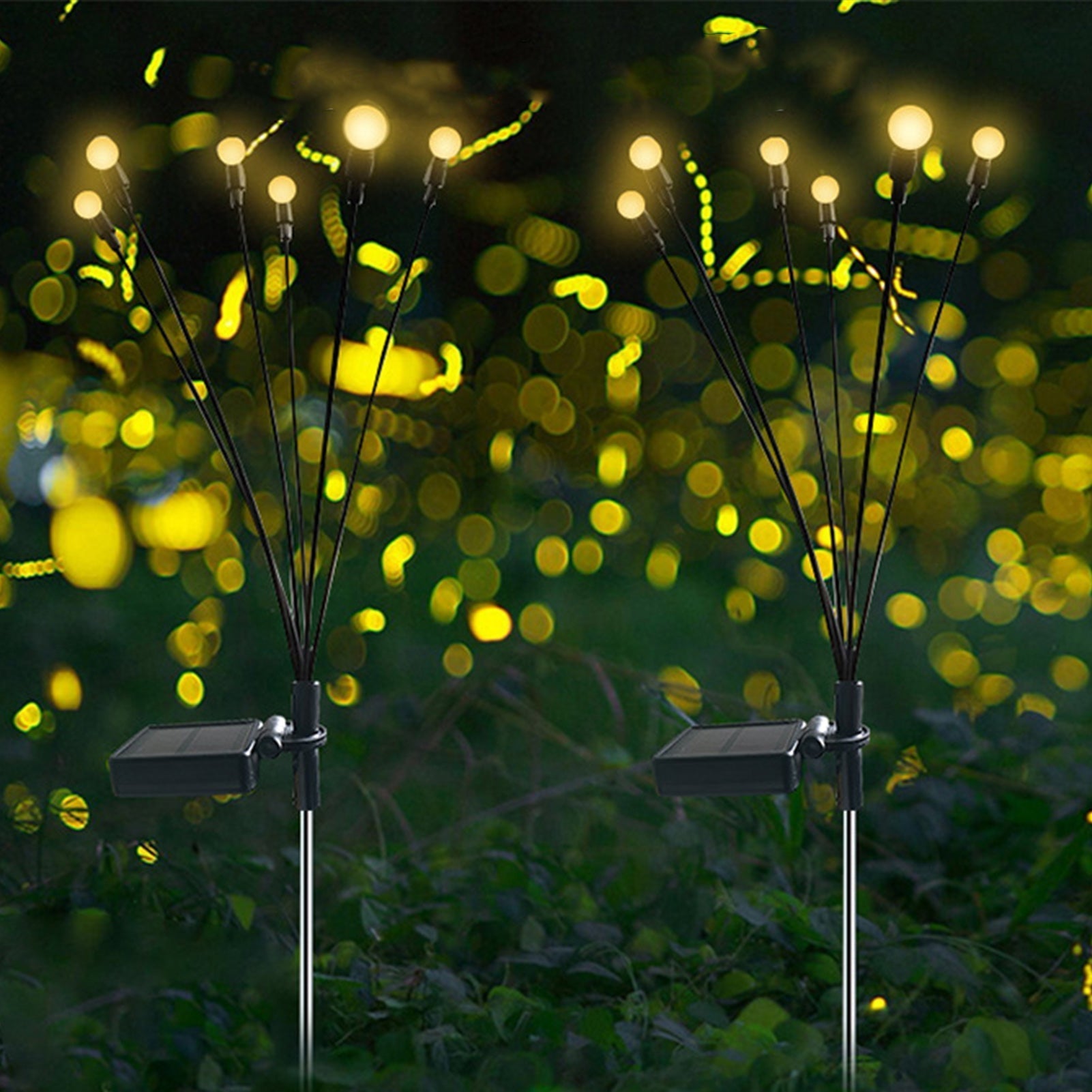 (LAST DAY SALE) Solar Powered Firefly Lights