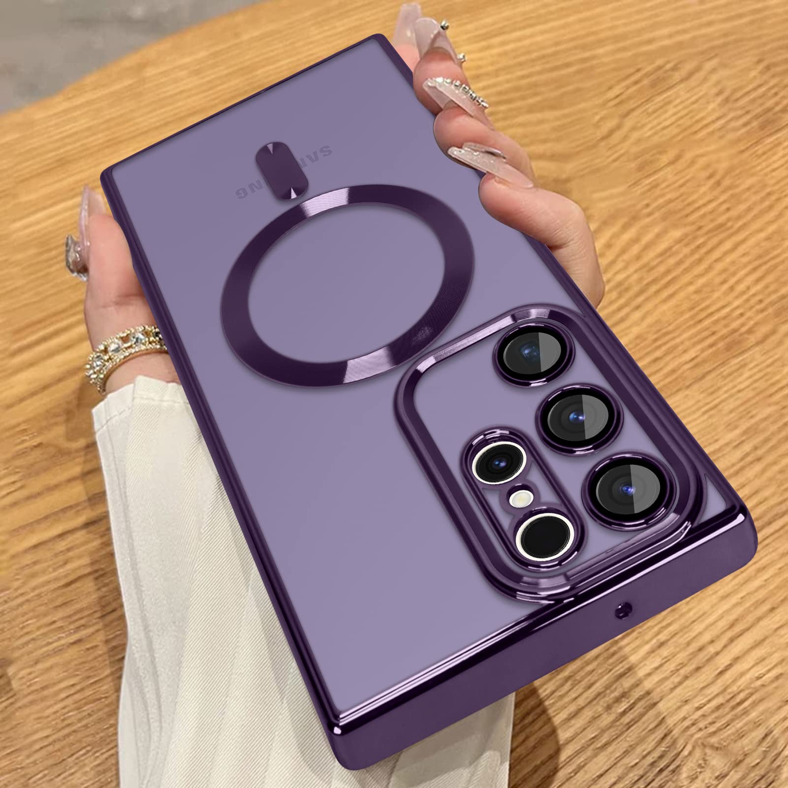 Transparent Magnetic Cases for Samsung