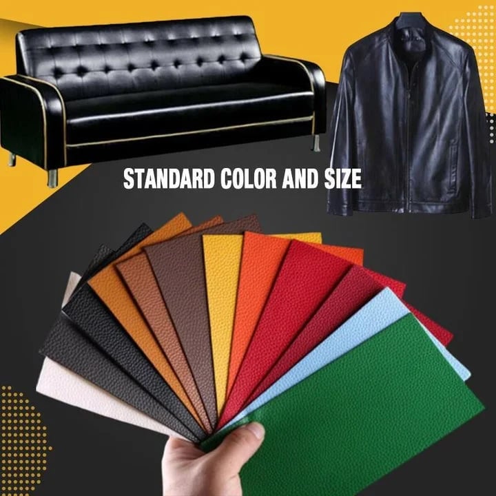 Last Day Special Sale - 2023 Upgraded Self-Adhesive Leather Refinisher Sofa Repair-Cut any shapes
