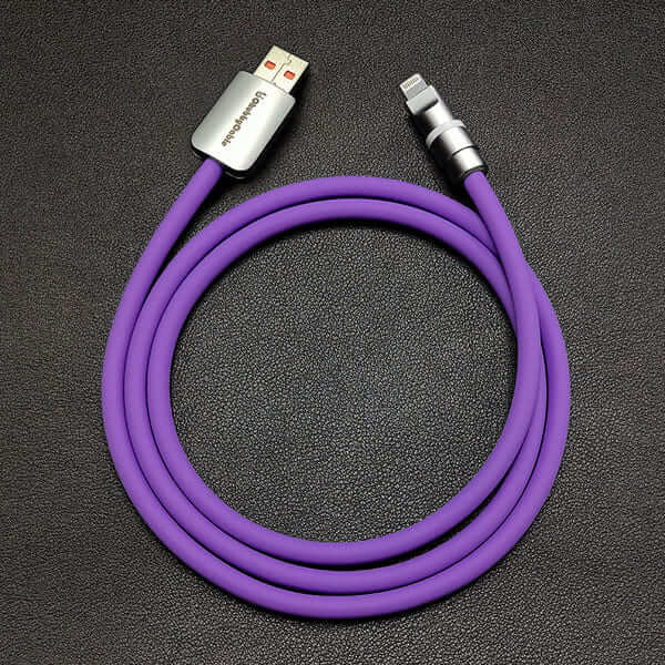 "Neon Chubby" Fast Charge Cable With Smart Light