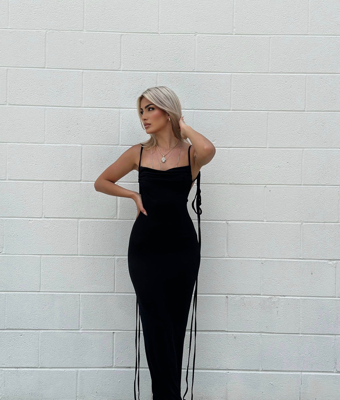 Serenity Backless Maxi Dress - Remtica Shop