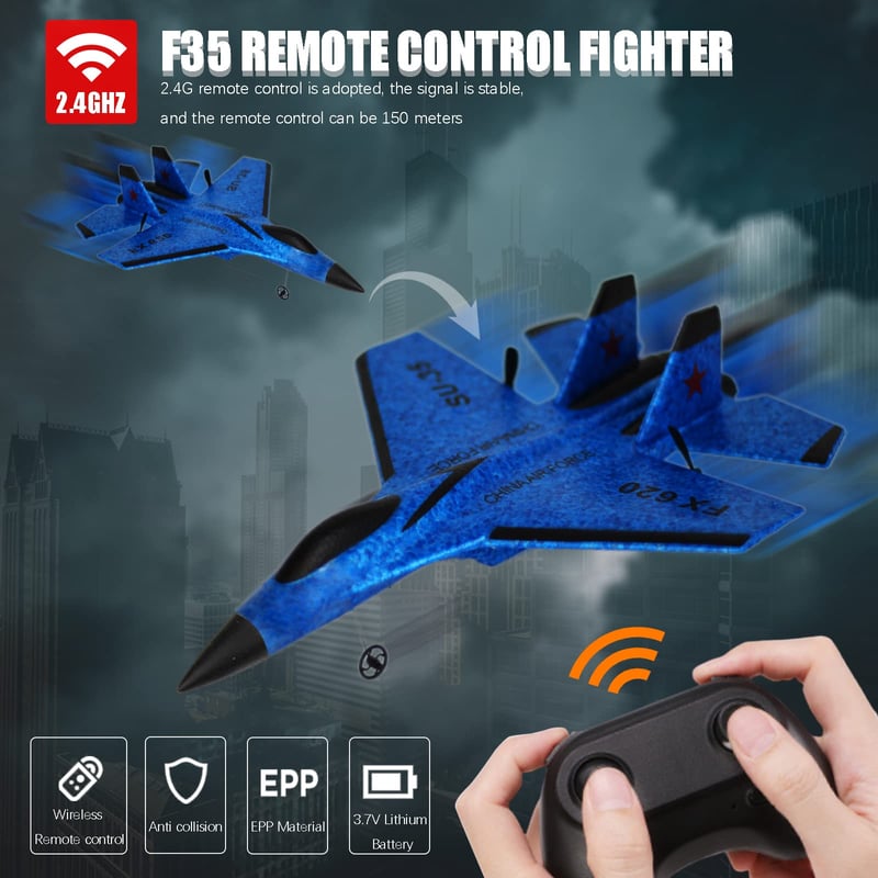 (Weekend Big Discount - 49% OFF) New Wireless RC Airplane Toy