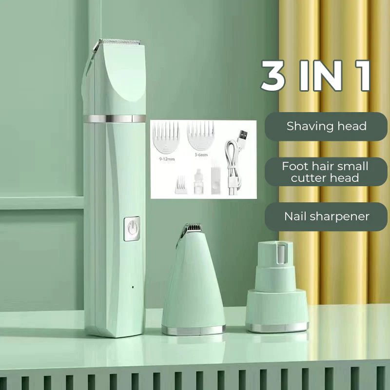 4-in-1 pet hair shaver