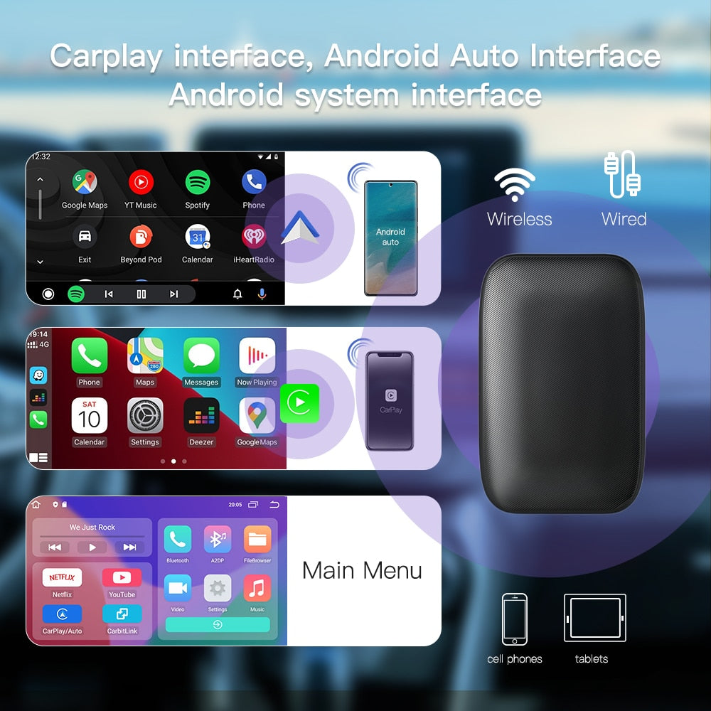 DriveCast Pro Ai Box Wireless CarPlay Adapter