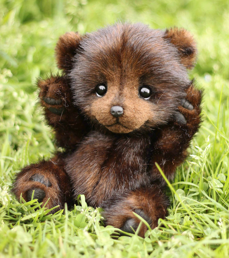 (LIMITED EDITION) Artisanal Masterpieces: Handmade Plush Baby Bears