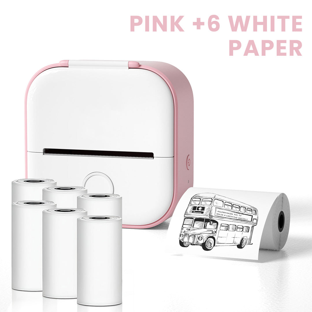 NoteBuddy - Mini Portable Printer and Paper Rolls