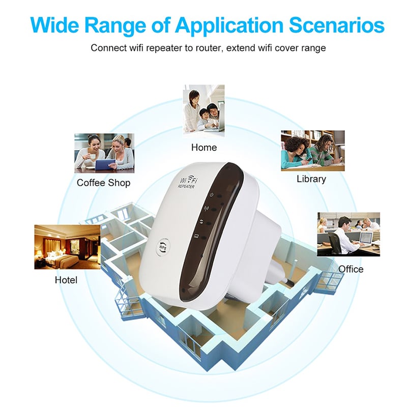 60% OFF - 2023 New Upgrade WIFI SIGNAL BOOSTER (Wide-coverage, through-wall)