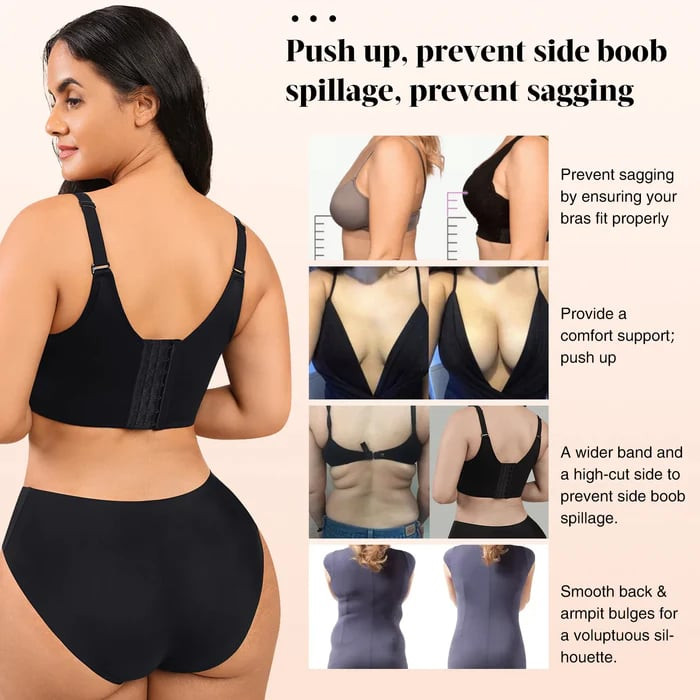 Bra with shapewear incorporated - LAST DAY 70% OFF - FallSweet Deep Cup Bra Push Up Bras for Women Plus Size