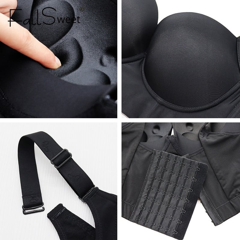 Bra with shapewear incorporated - LAST DAY 70% OFF - FallSweet Deep Cup Bra Push Up Bras for Women Plus Size