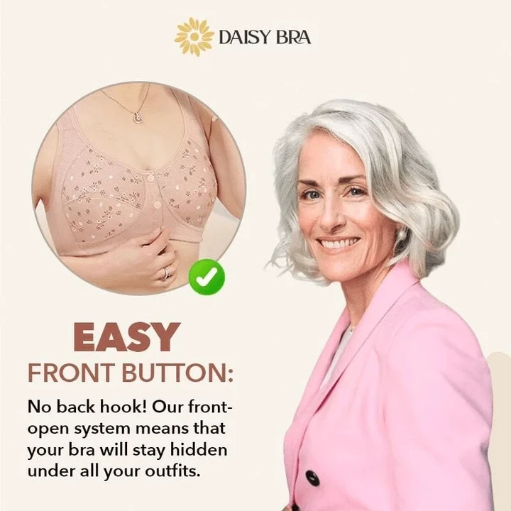 Daisy Bra - Super Comfortable & Convenient Front Button Bra
