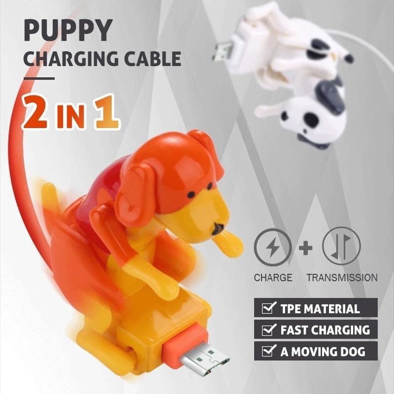 (HOT SALE - SAVE 50% OFF) Funny Humping Dog Fast Charger Cable