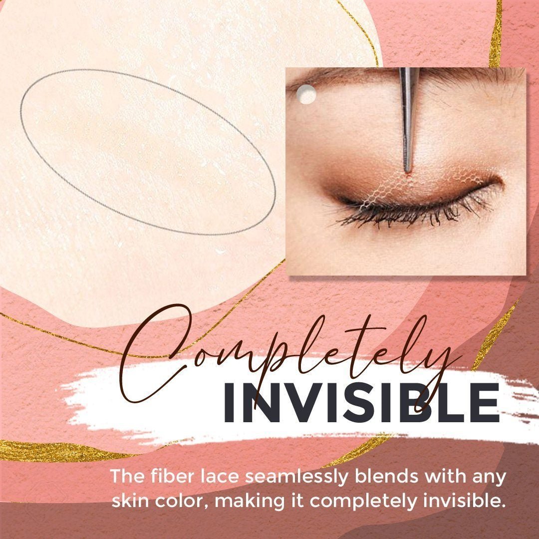 Last Day 49% OFF - GLUE-FREE INVISIBLE DOUBLE EYELID STICKER (120 STRIPS / PACK)