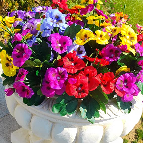 Last Day 70% OFF - Outdoor Artificial Pansy Flowers