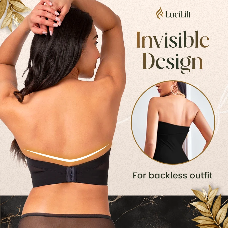 LuciLift - Low Back Strapless Bra
