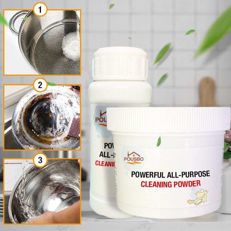 Pousbo Powerful Kitchen All-purpose Powder Cleaner