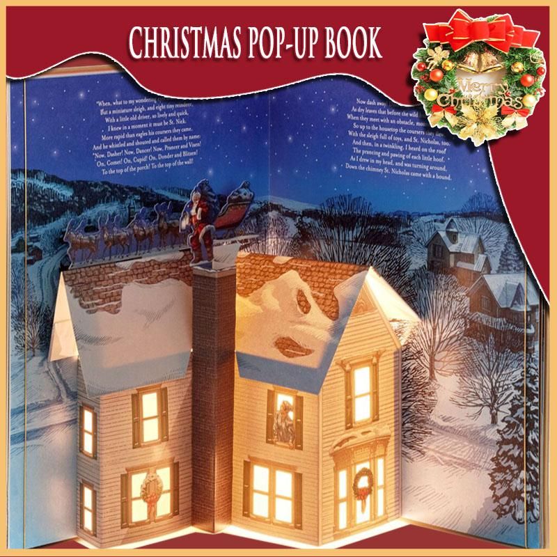 The Night Before Christmas Pop-Up Book (Light & Sound)